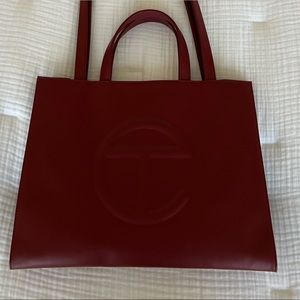 Telfar Medium Shopping Bag - Oxblood